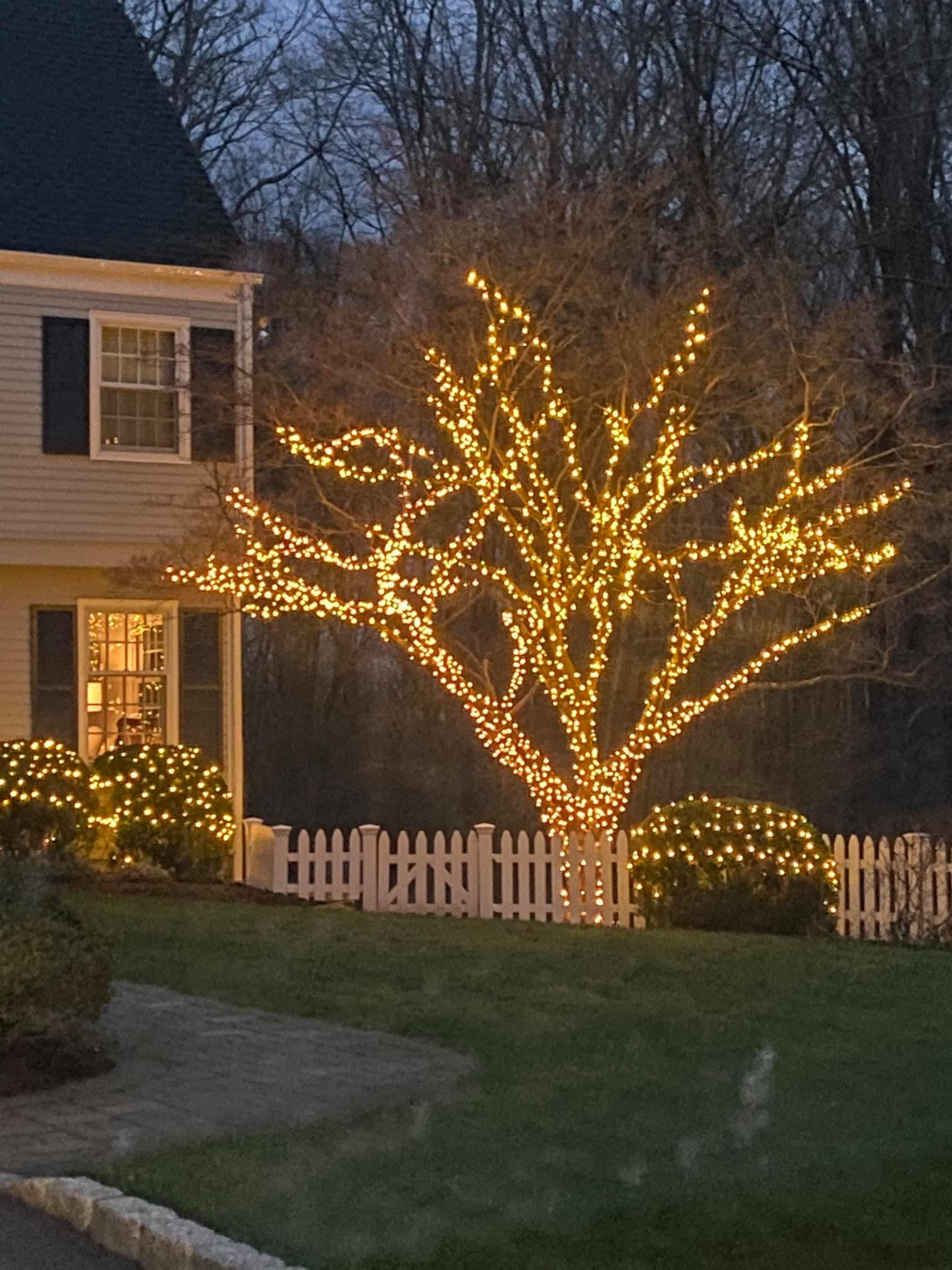 Christmas Light Installations in Wilton, CT